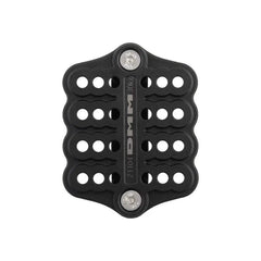 DMM Parking Lot Adapter Plate in black showcases robust, modular gear mounting.