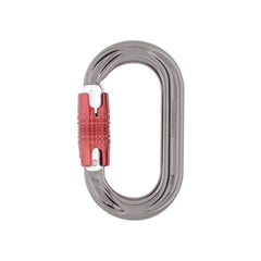 The DMM PerfectO KwikLock carabiner close-up for easy one-handed clipping.