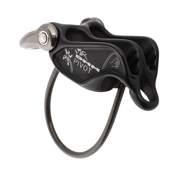 DMM Pivot belay device enables smooth rope control for guide mode lowering