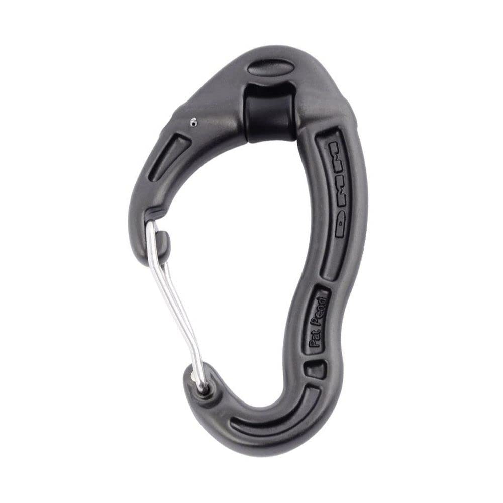 DMM Revolver with built-in pulley reduces rope drag on challenging climbs