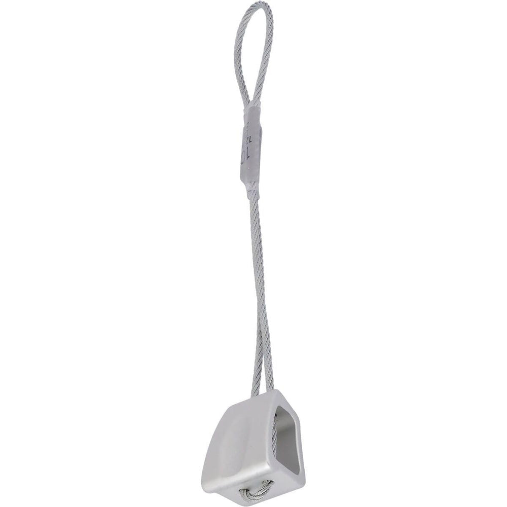DMM Wallnuts Silver 3 with curved taper for stable placements on varied rock