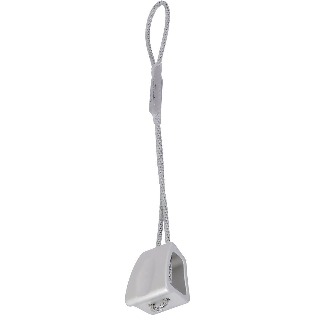 DMM Wallnuts Silver 3 with curved taper for stable placements on varied rock