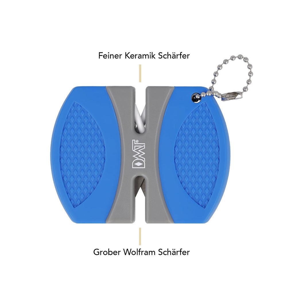 DMT EdgeSharp non-slip grip maintains stability during sharpening