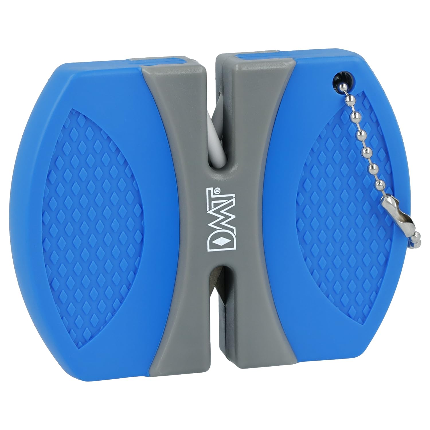 DMT EdgeSharp PocketSharp top view, compact travel sharpener for field use
