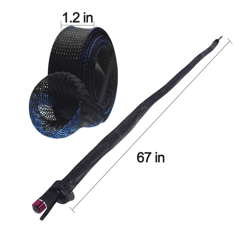Dndo 67-inch rod sleeve extended for longer rods