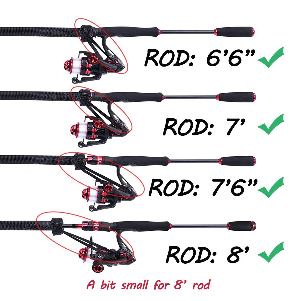 Dndo rod sleeve stretched to fit wider diameters