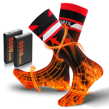 Dnin heated socks with app control setup for customizable warmth