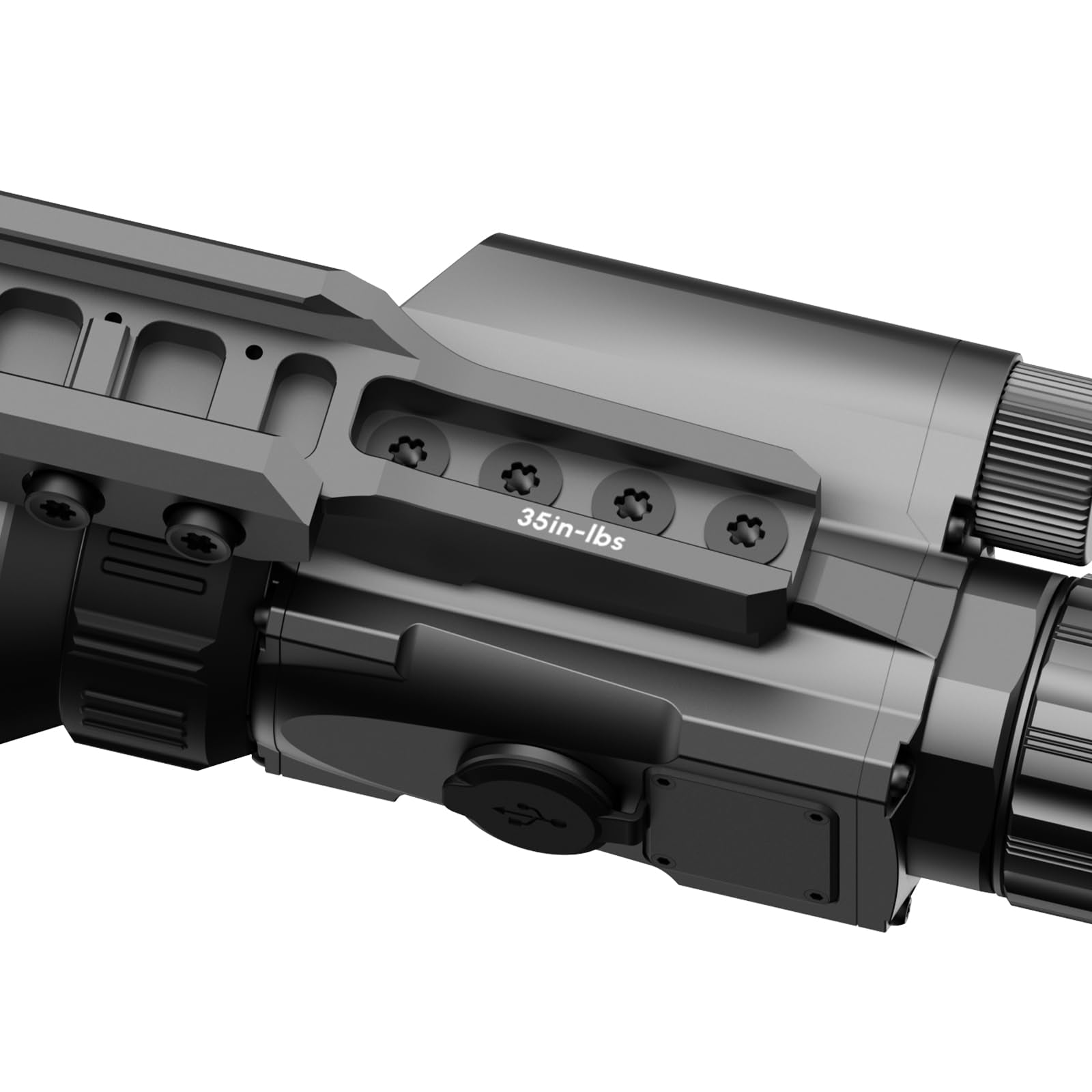DNT Optics HS650 50mm objective lens extends detection range with crisp target detail.