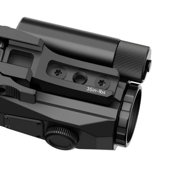 DNT Optics NVMD-C200 flip-side QDF170 enables easy standby and recording.