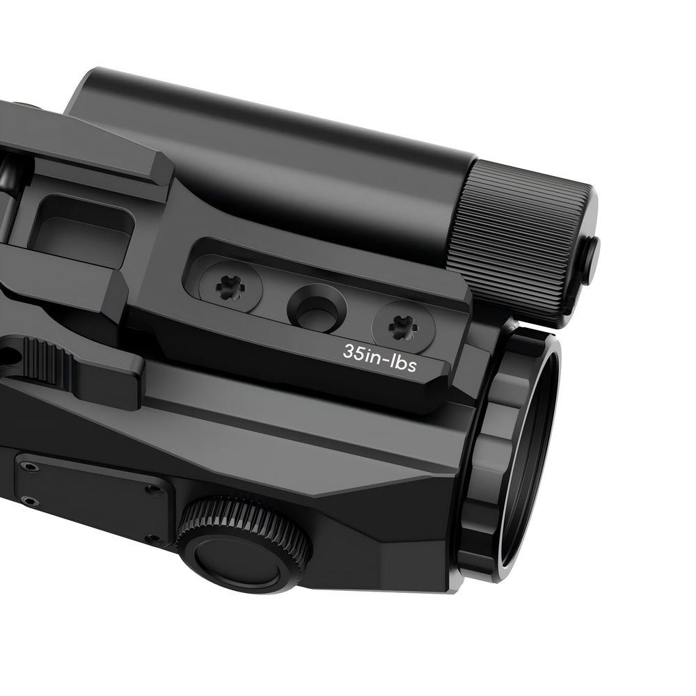 DNT Optics NVMD-C200 flip-side QDF170 enables easy standby and recording.