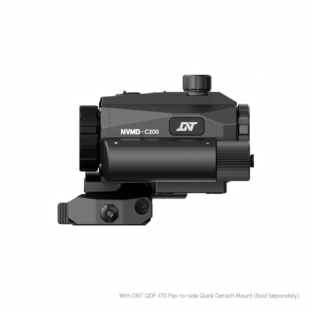 DNT Optics NVMD-C200 ultra-wide field of view for quick target scanning.