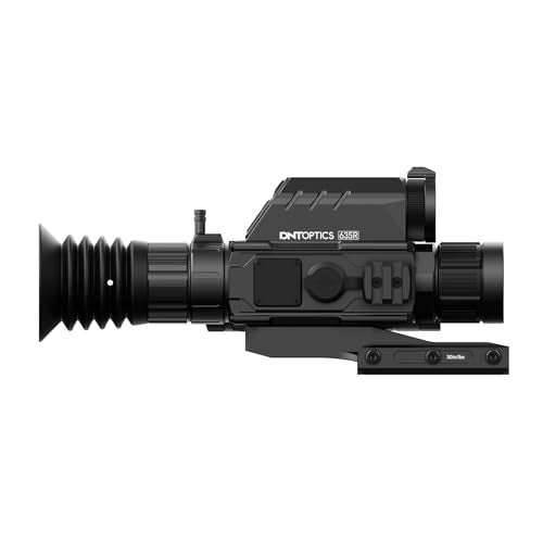 DNT Optics ThermNight 60Hz Micro-OLED display shows smooth, high-detail imagery.