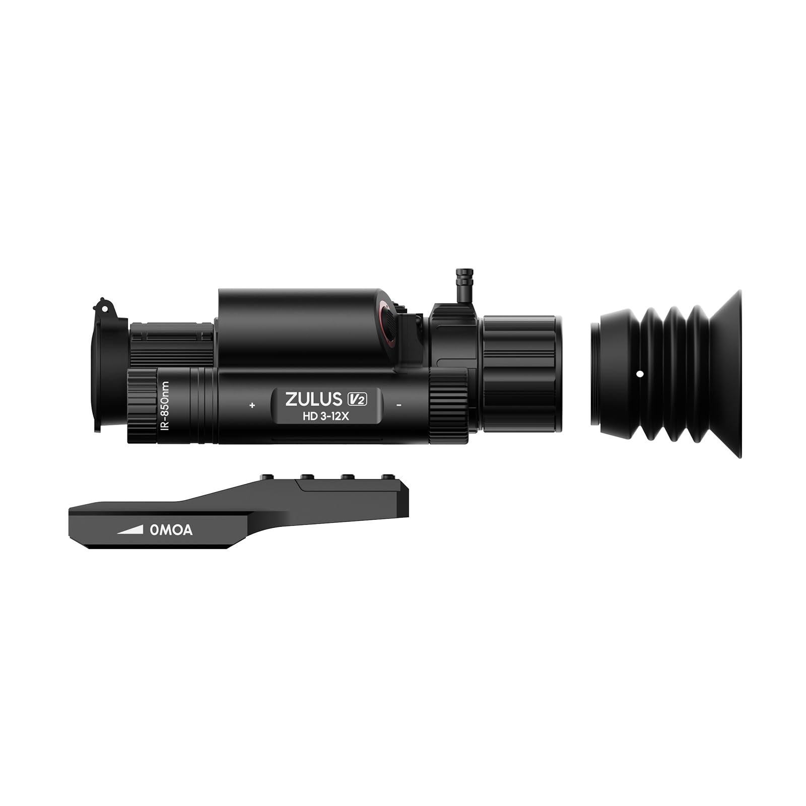 DNT Optics Zulus HD V2 night vision interface enhances low-light target identification
