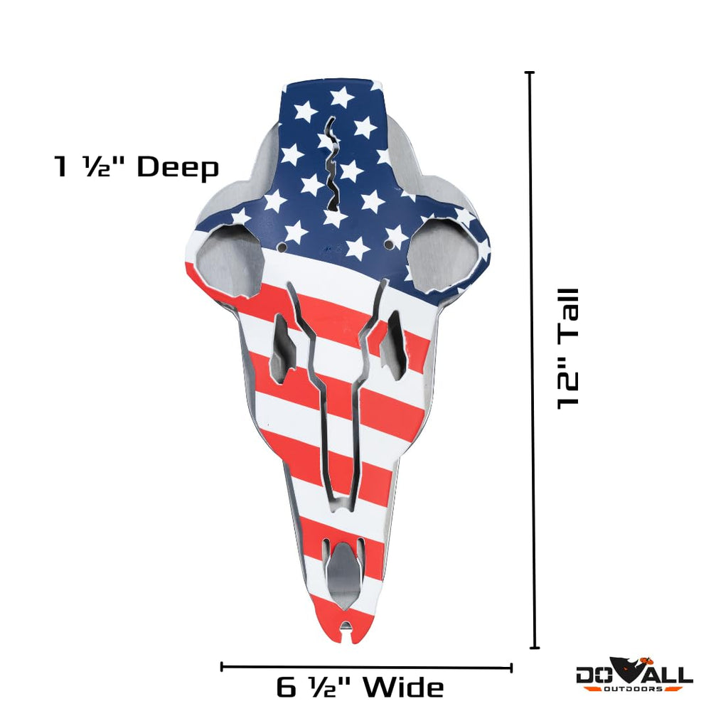 Mount dipped in hydrographic US flag detail