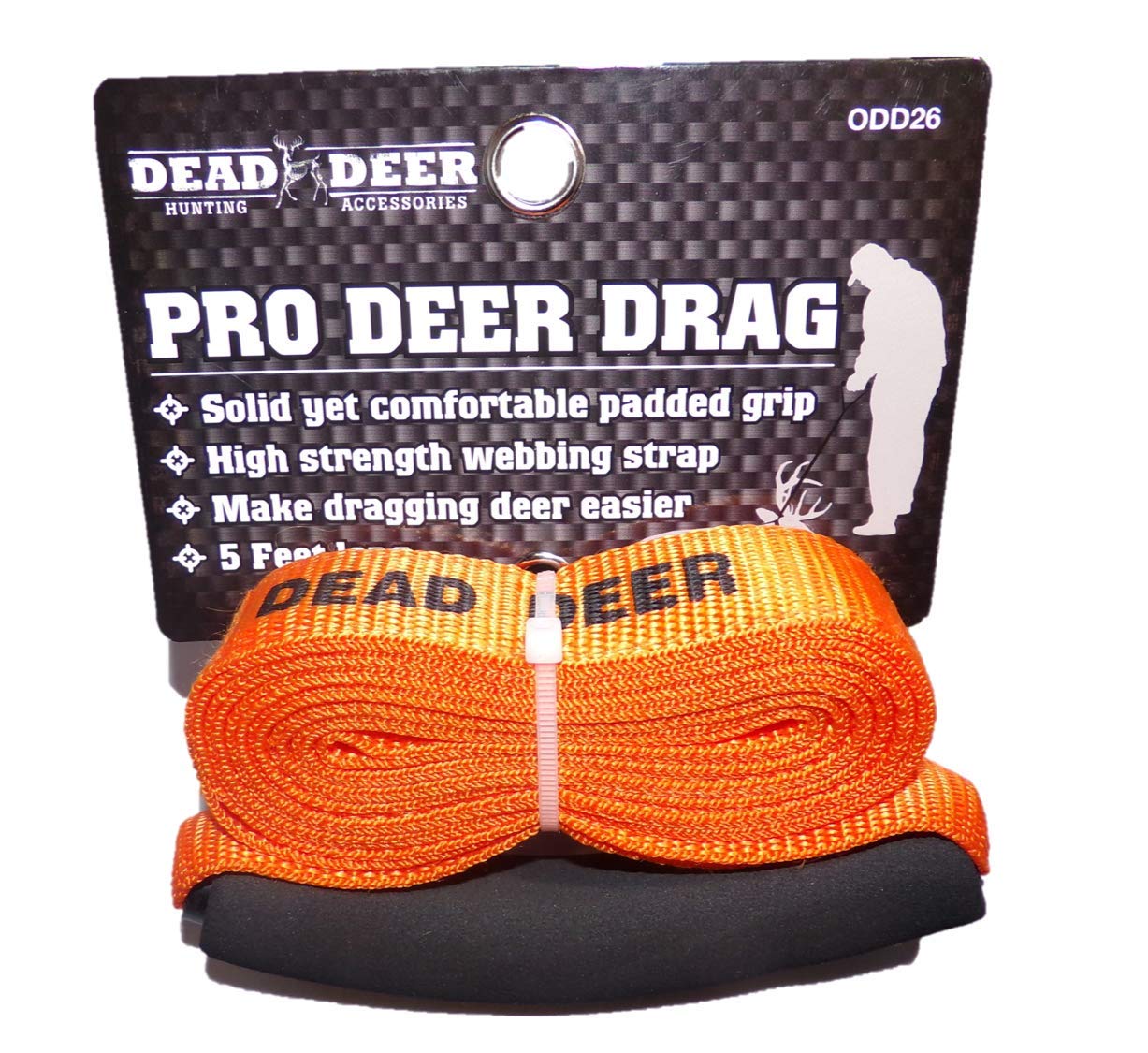 Do-All Outdoors Pro Deer Drag easy-application design slips over deer head.