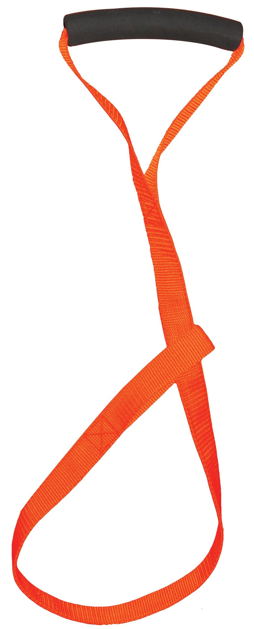Do-All Outdoors Pro Deer Drag orange handle for easier field hauling.