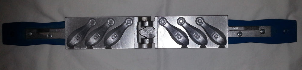 DO-IT BK-3-5 Bank Mold front view for repeatable casting results.