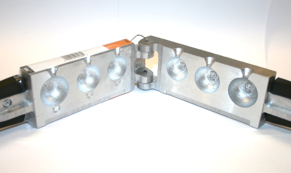Cannon Ball Sinker Mold with 3 cavities (4 oz, 5 oz, 6 oz)