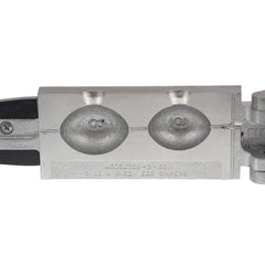 Do-It Egg Sinker Mold EG-2-68 gray with two cavities for 6 and 8 oz sinkers