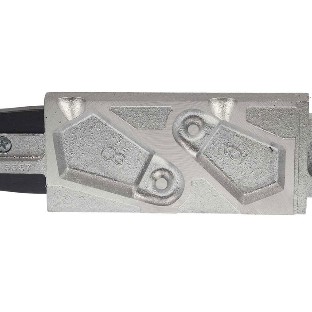 Do-it flat bank sinker mold for 6-8oz weights enables custom bottom-rig casting.