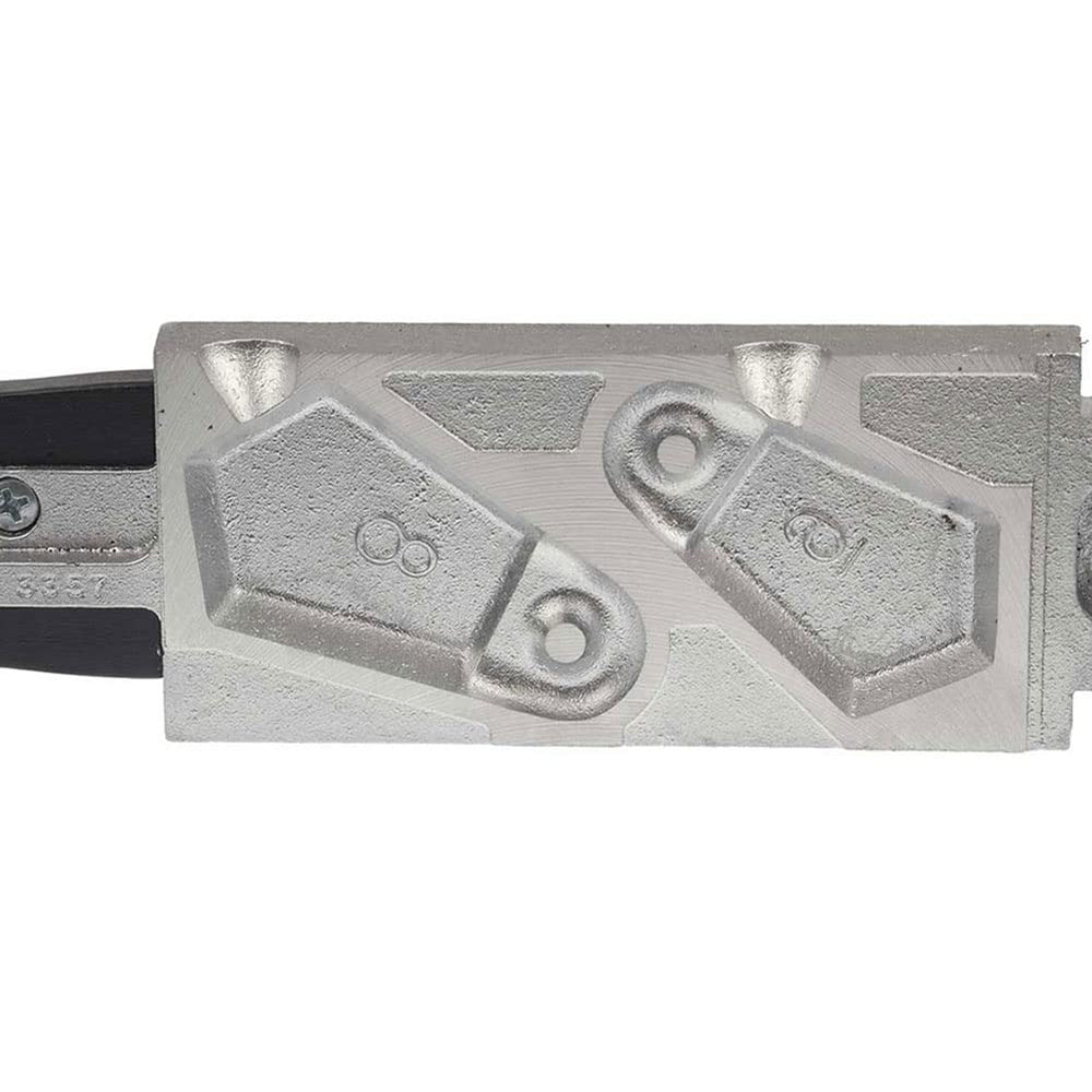 Do-it flat bank sinker mold for 6-8oz weights enables custom bottom-rig casting.