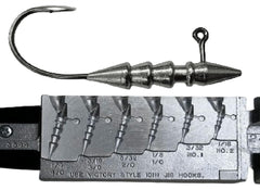 DO-IT Hover Jig Mold HVR-6-A front view showing balanced hover rig design for precise casts