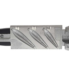 DO-IT In-Line Trolling Sinker Mold showing streamlined inline weights for trolling.