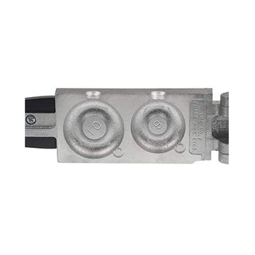 DO-IT river sinker mold RS-2-810 for crafting flat bank sinkers used in river fishing setups