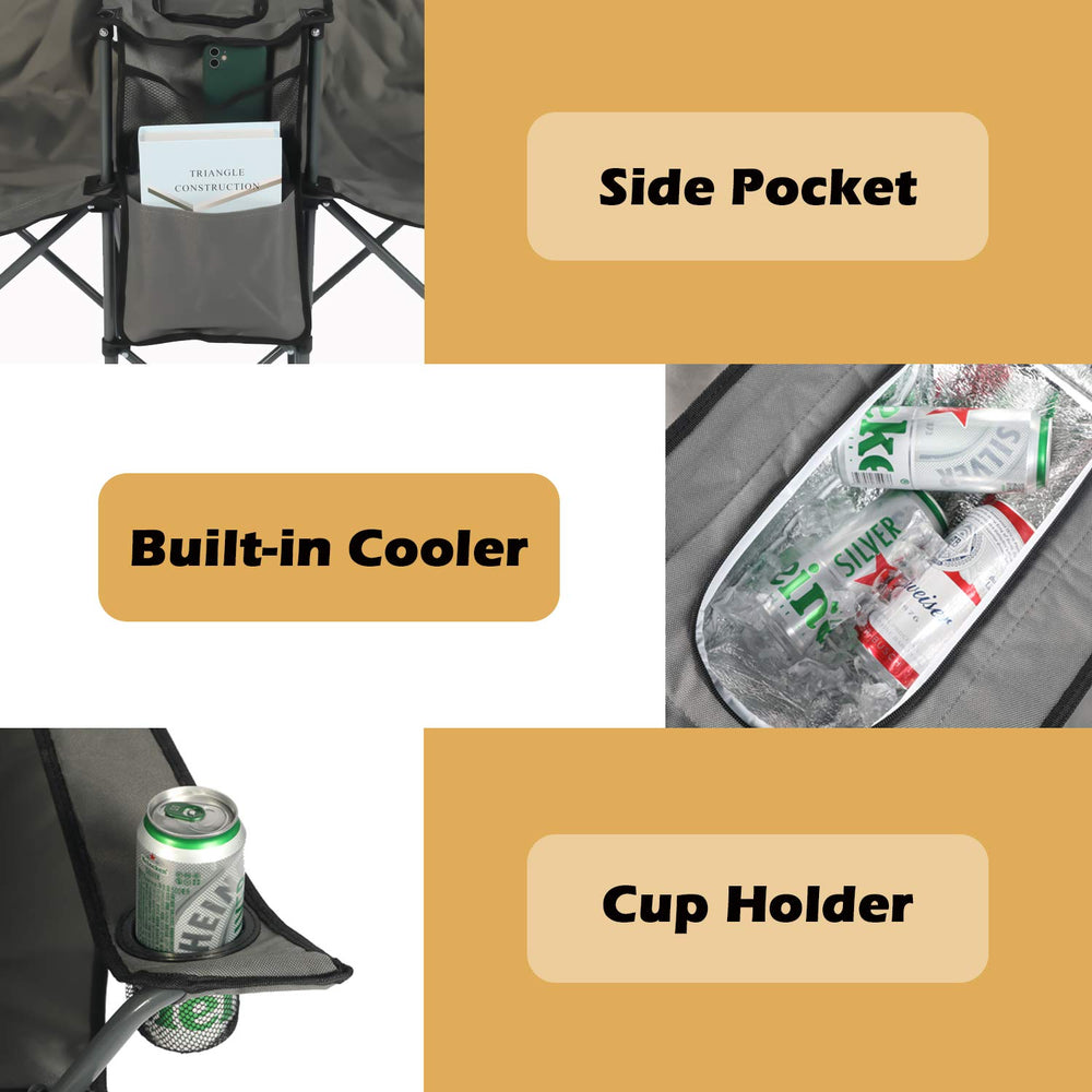 Central ice bag cooler keeps beverages cool during picnics