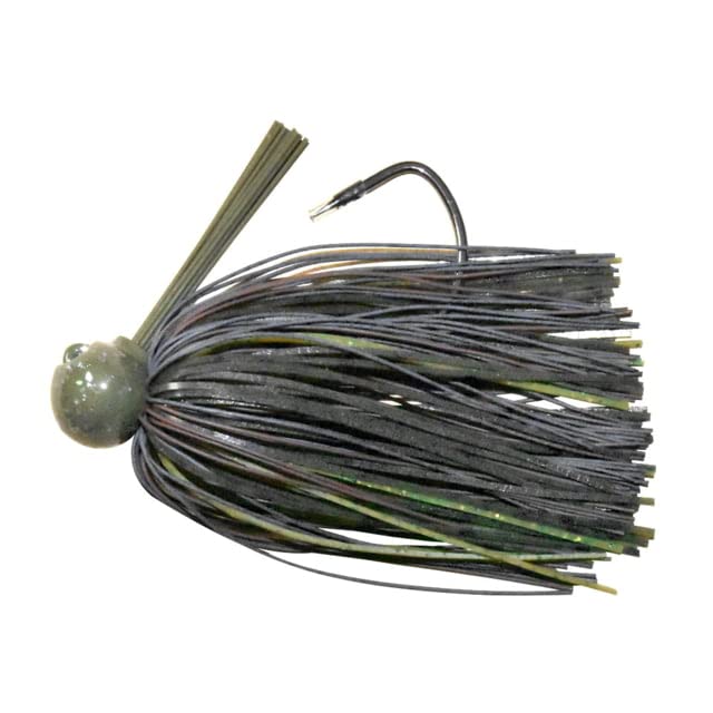 Dobyns Rods Spotted Bass Special Jig with Gamakatsu 4/0 EWG hook, ideal for spots and smallmouth.