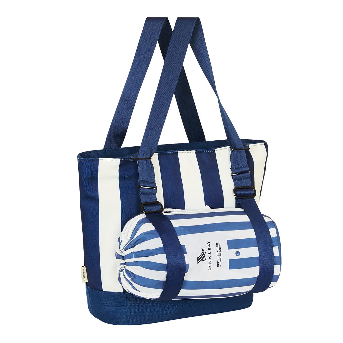Dock & Bay cooler bag tote and backpack carry options.