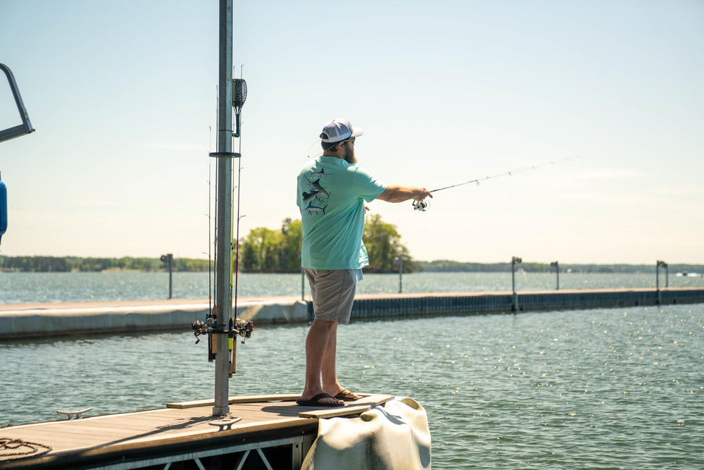 Easy installation without drilling helps preserve rental or temporary docks.