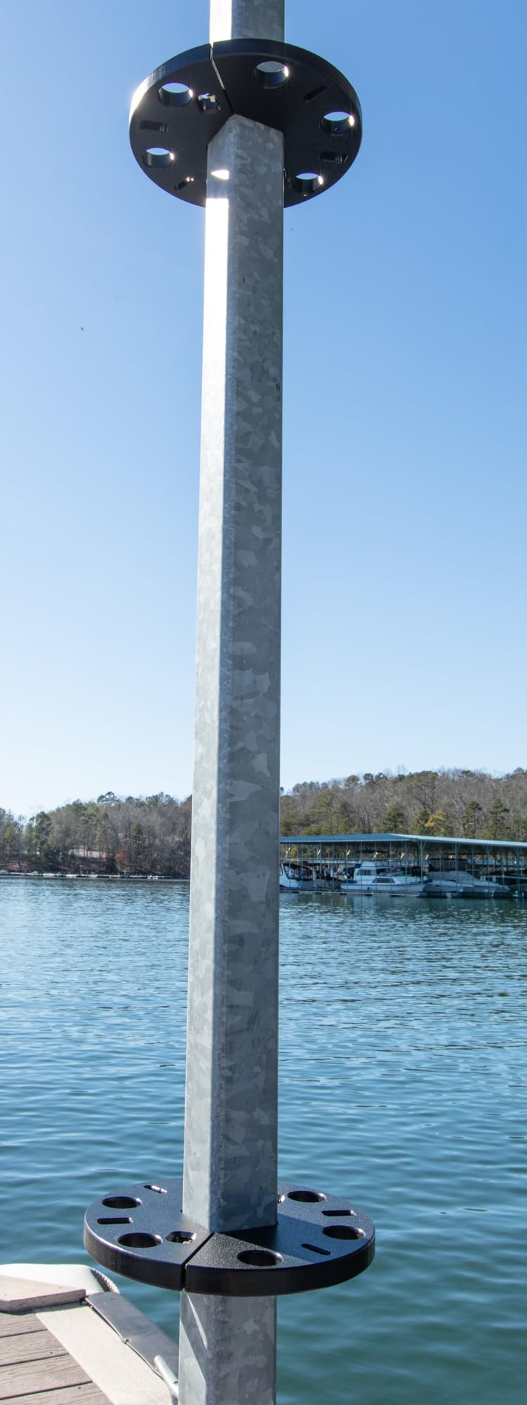 DockBloxx Angler Bloxx uses UV-resistant marine-grade materials for outdoor durability.
