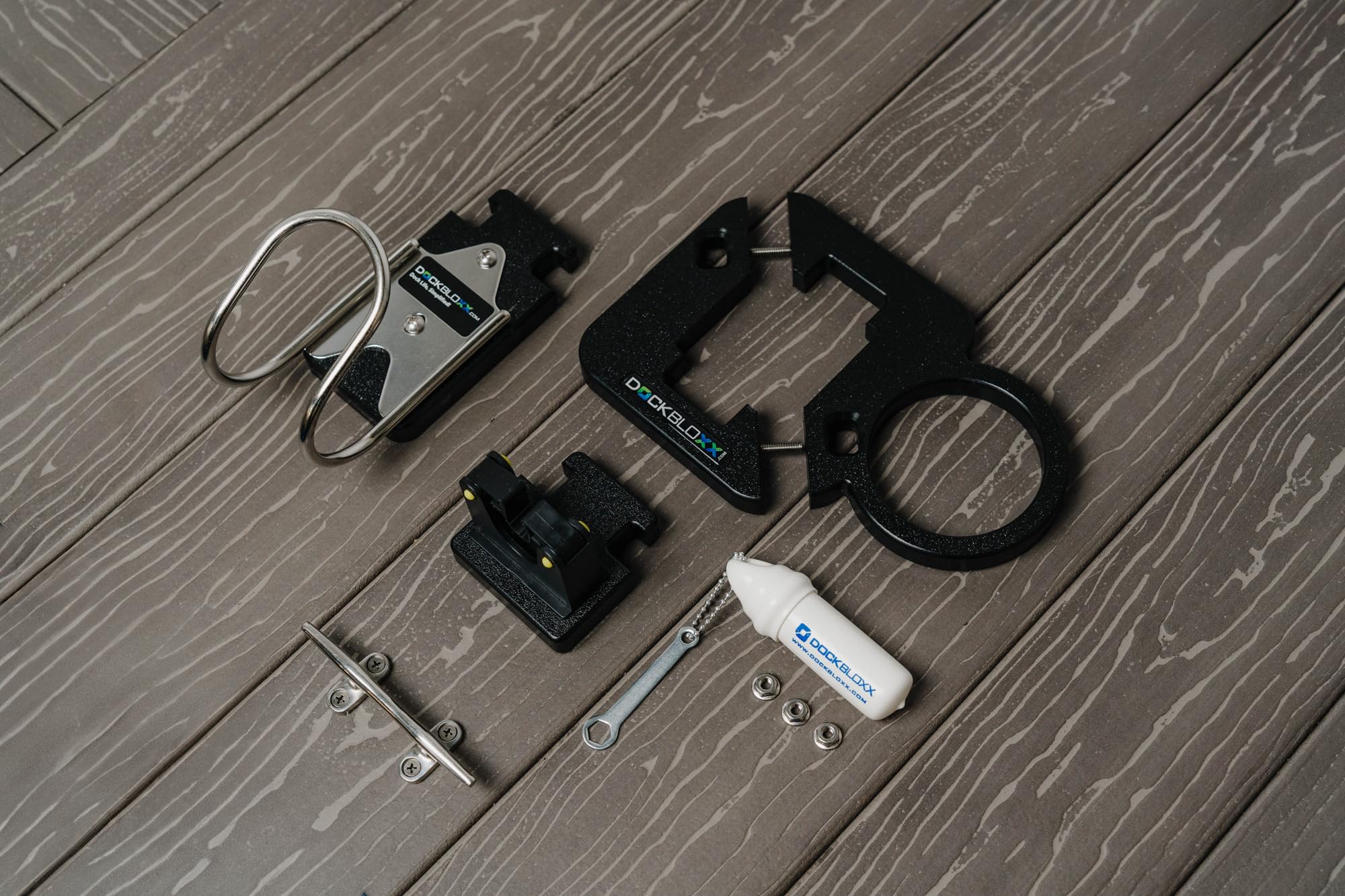 DockBloxx Ultimate Wash Station designed for 3-inch square posts for versatile mounting