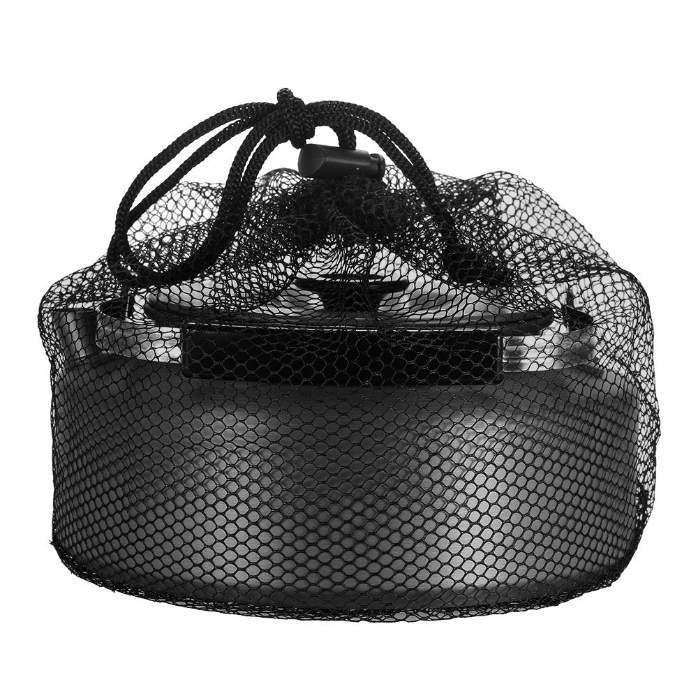 Docooler kettle with storage mesh bag for easy packing