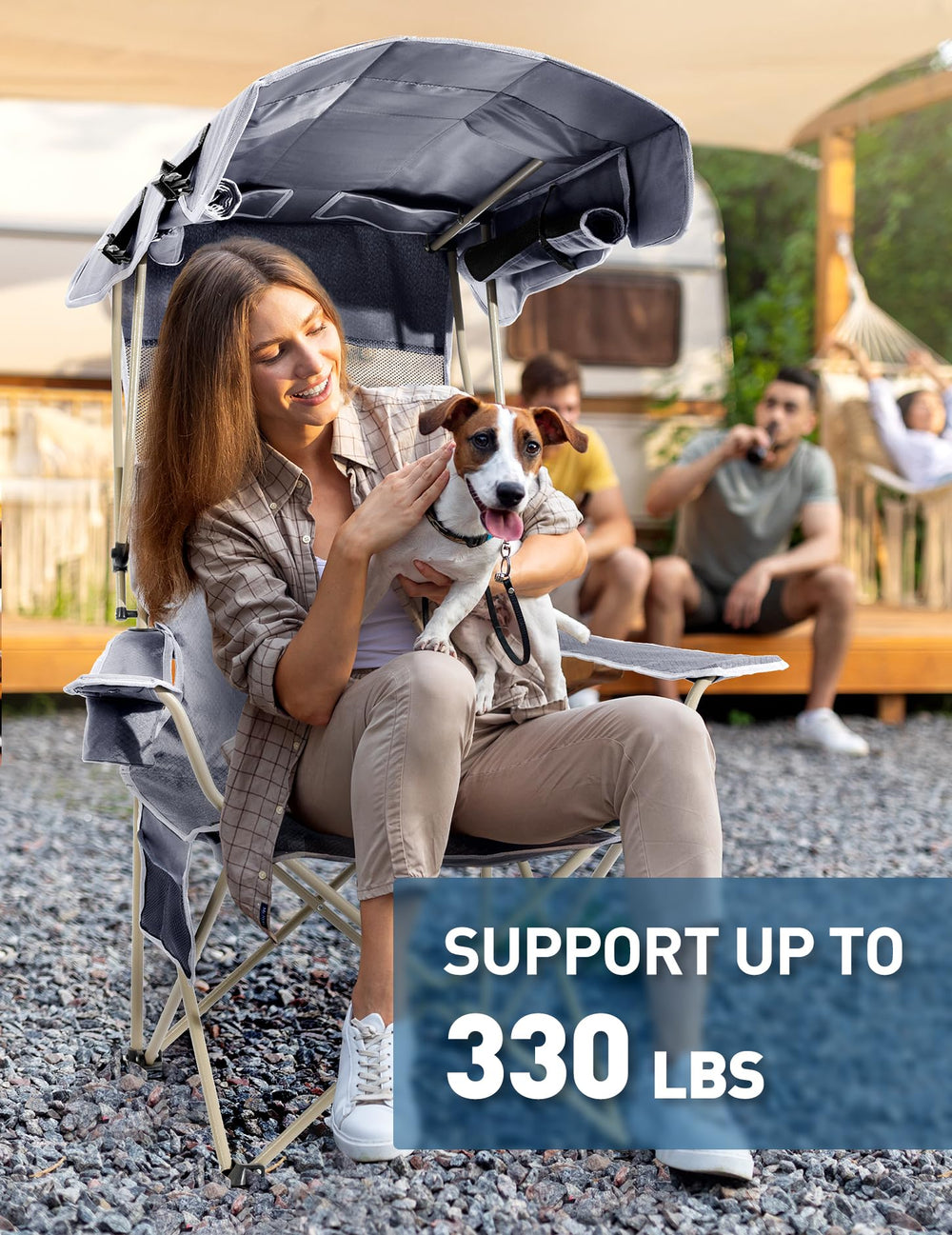 Docusvect chair outdoor-use beach tailgate ready in real-world settings
