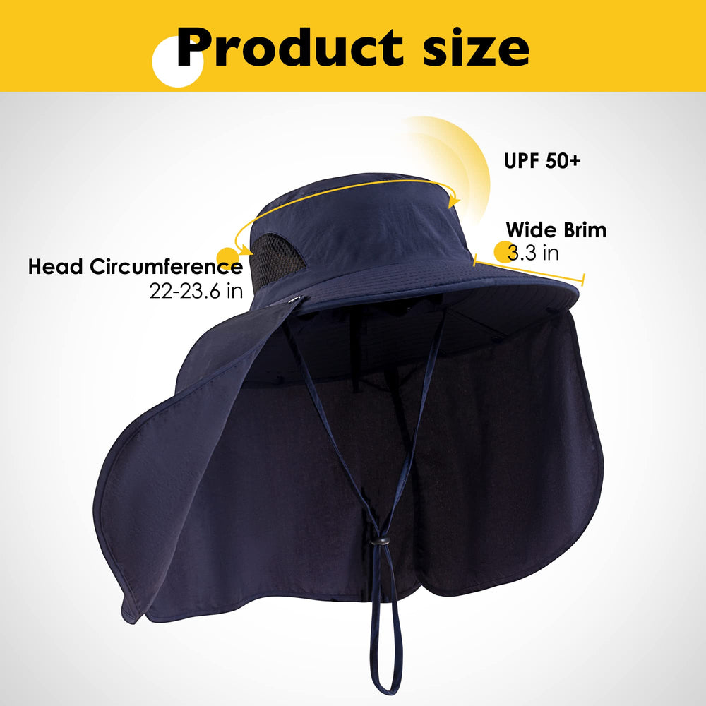 Durable, waterproof hat with nylon and mesh construction