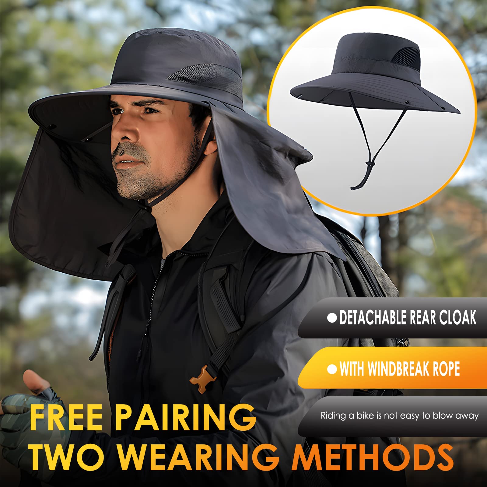 Lightweight water-repellent fabric texture