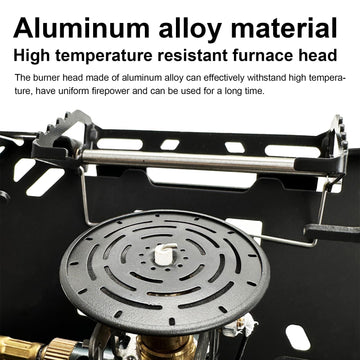 Docybuty stove in durable hard-shell carrying case protects gear
