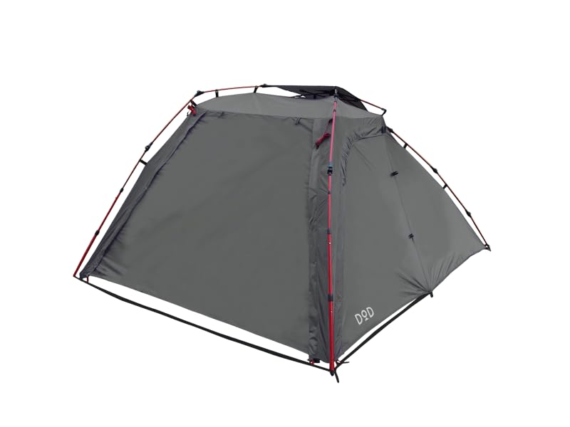 DOD Moto 1Pull tent durable construction withstands varying weather