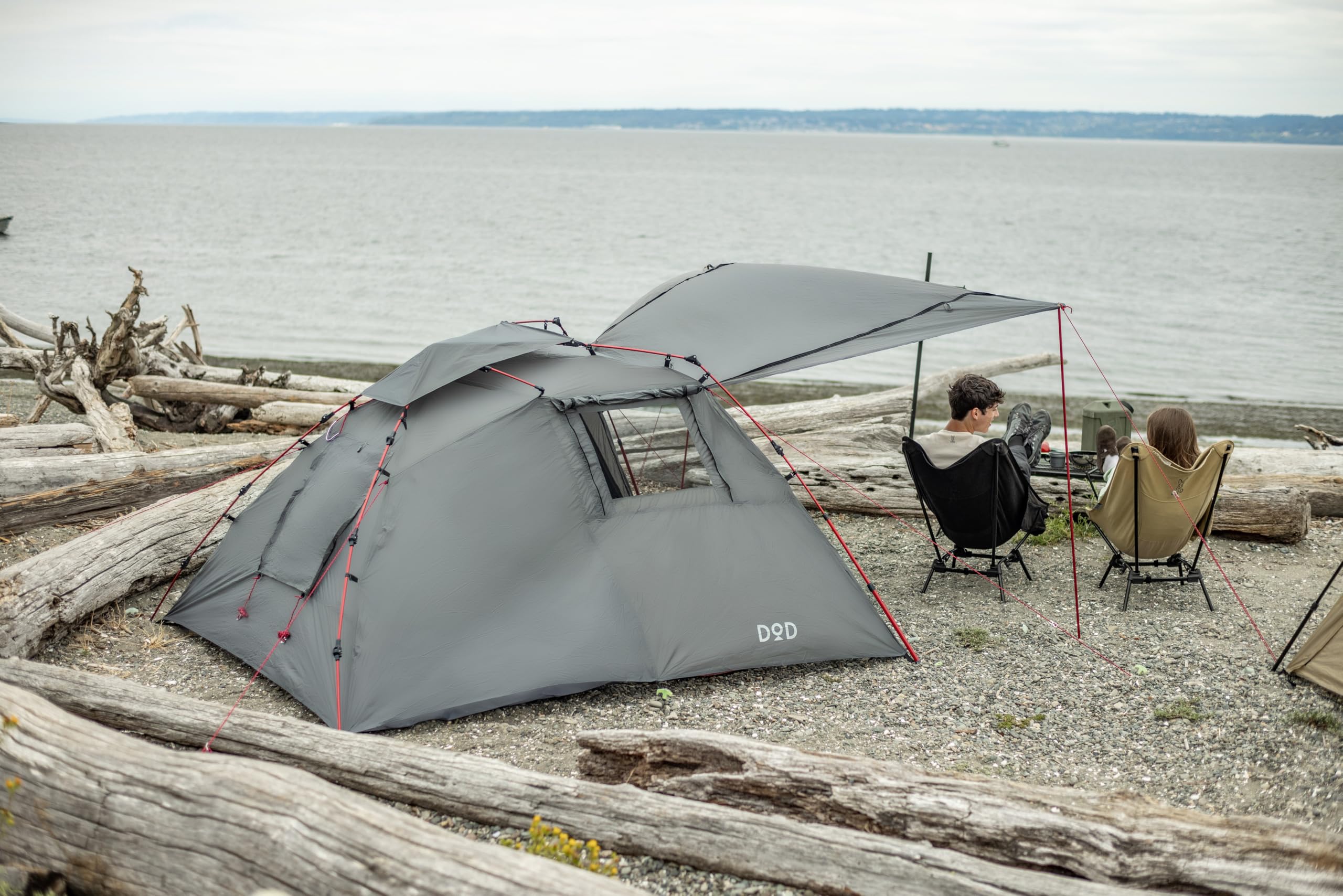 DOD Moto 1Pull tent inner mesh sleeping area for breathable comfort