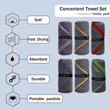 Dofilachy mesh bag included shows portable storage for travel and gym.