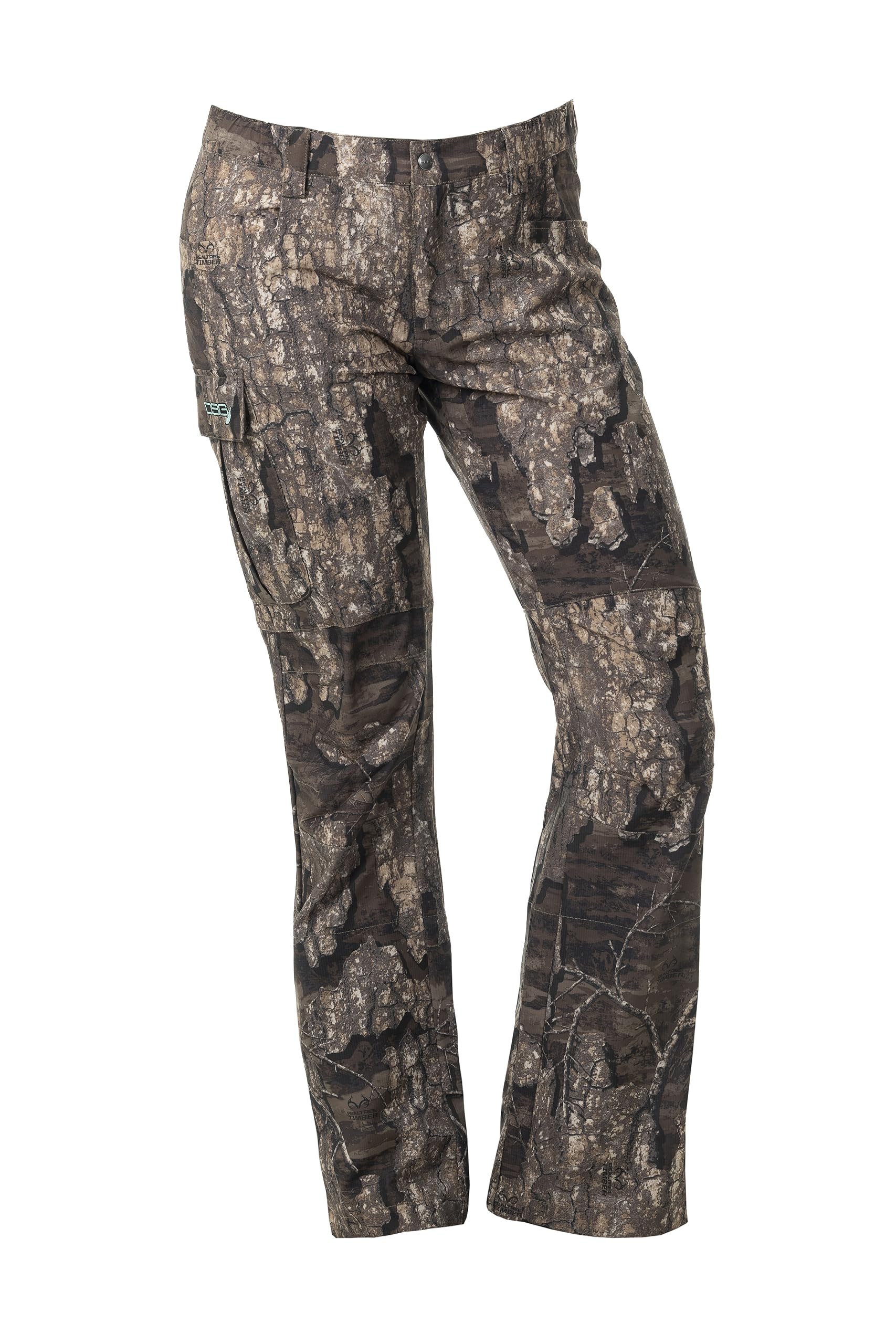 DSG Bexley 3.0 Timber pants close-up shows rugged ripstop durability for field use