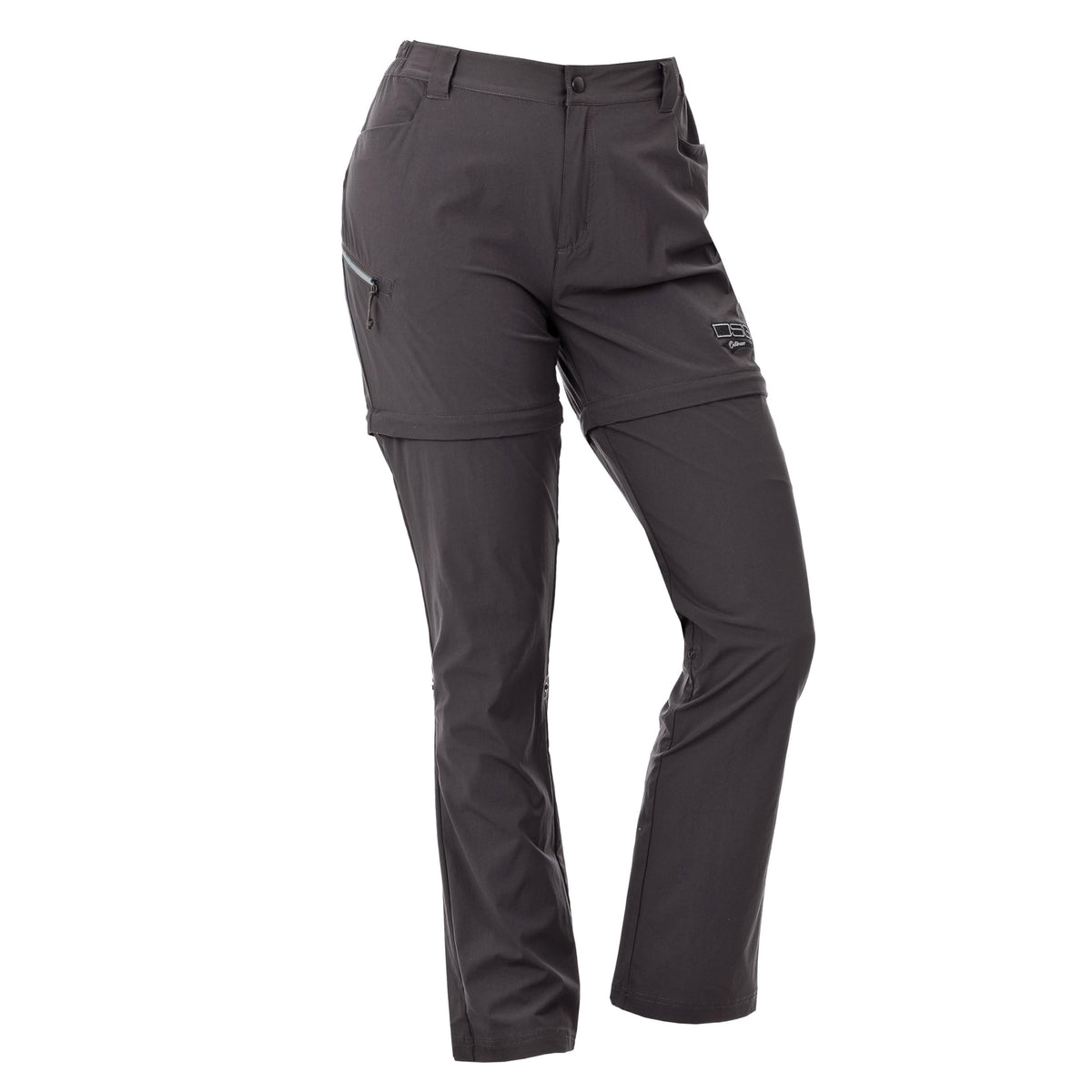 DSG Lola Convertible Pant charcoal in a versatile and timeless silhouette