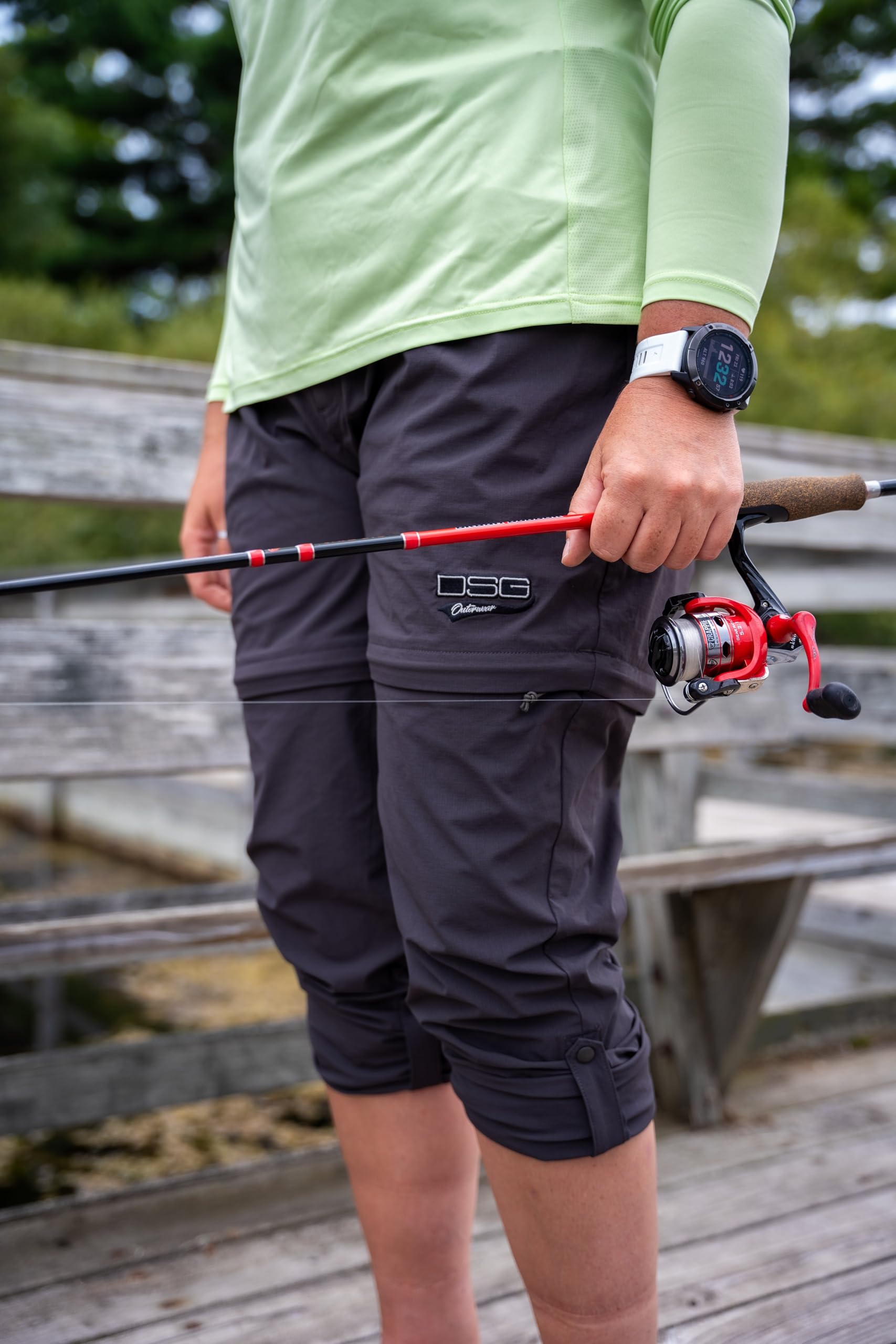 DSG Lola Convertible Pant straight leg with clean, versatile look