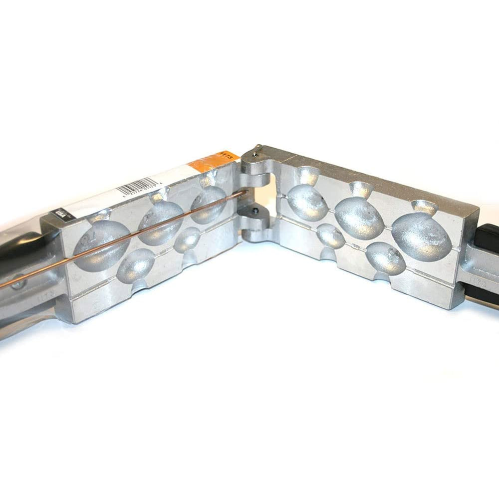 DOIT egg sinker mold EG-5-LA gray 3oz cavity for precise weight tuning.