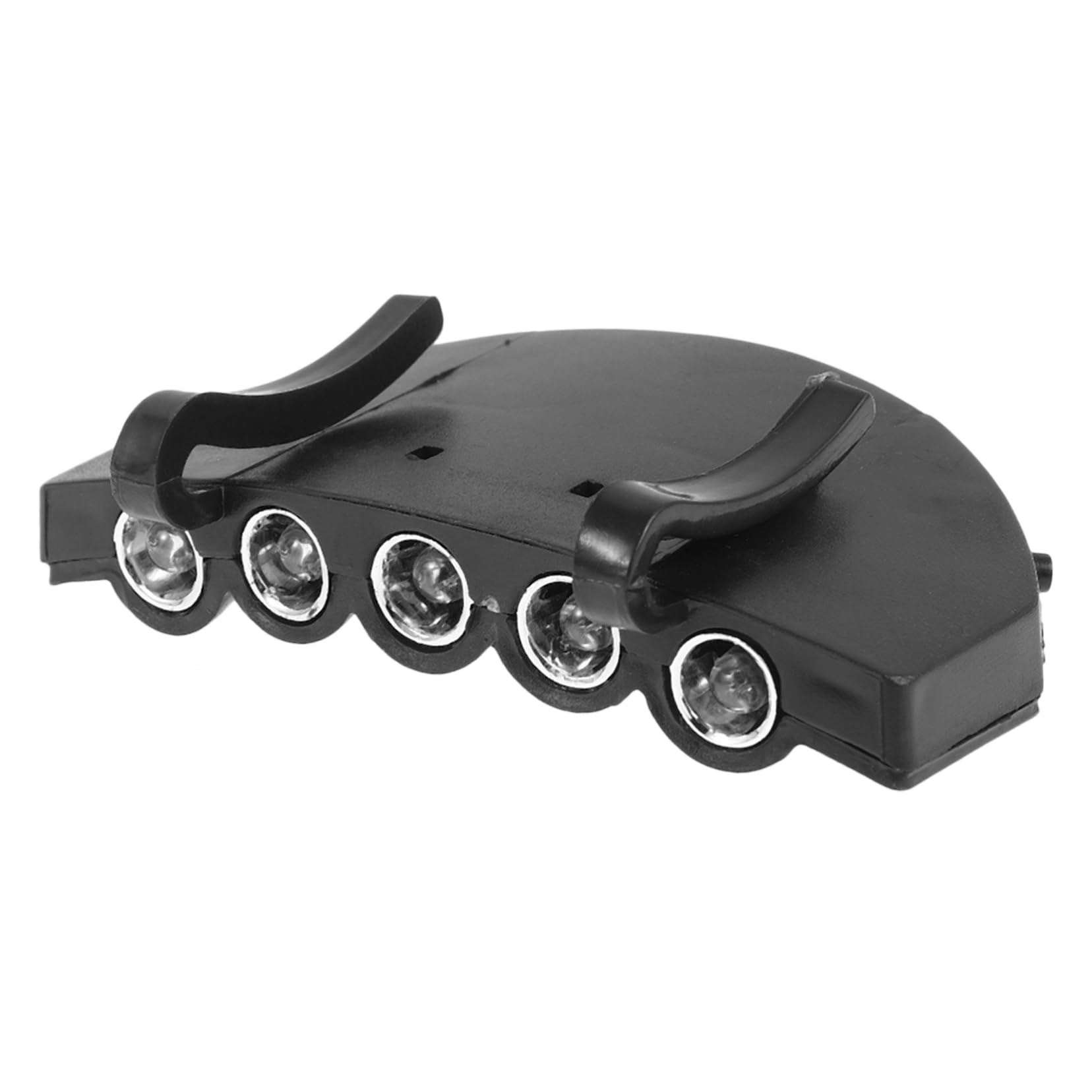 DOITOOL 5-LED hat headlamp clip-on for hands-free hiking