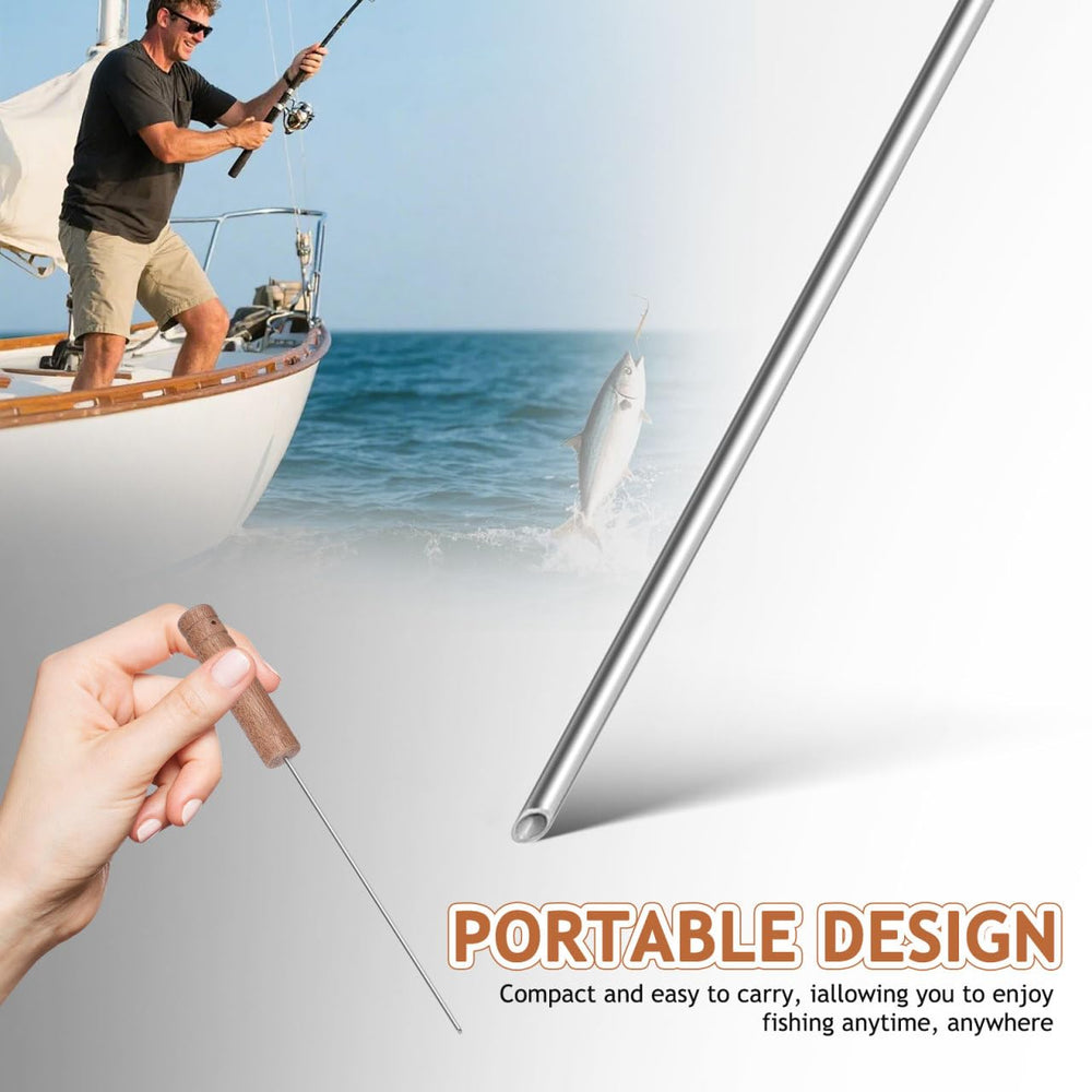 DOITOOL carp rigging needle suitable for freshwater and saltwater setups.