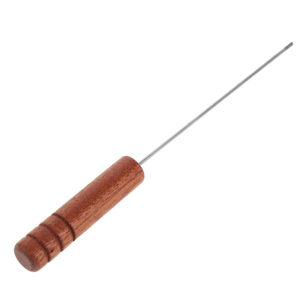 DOITOOL fishing baiting needle with wooden handle for precise bait threading.