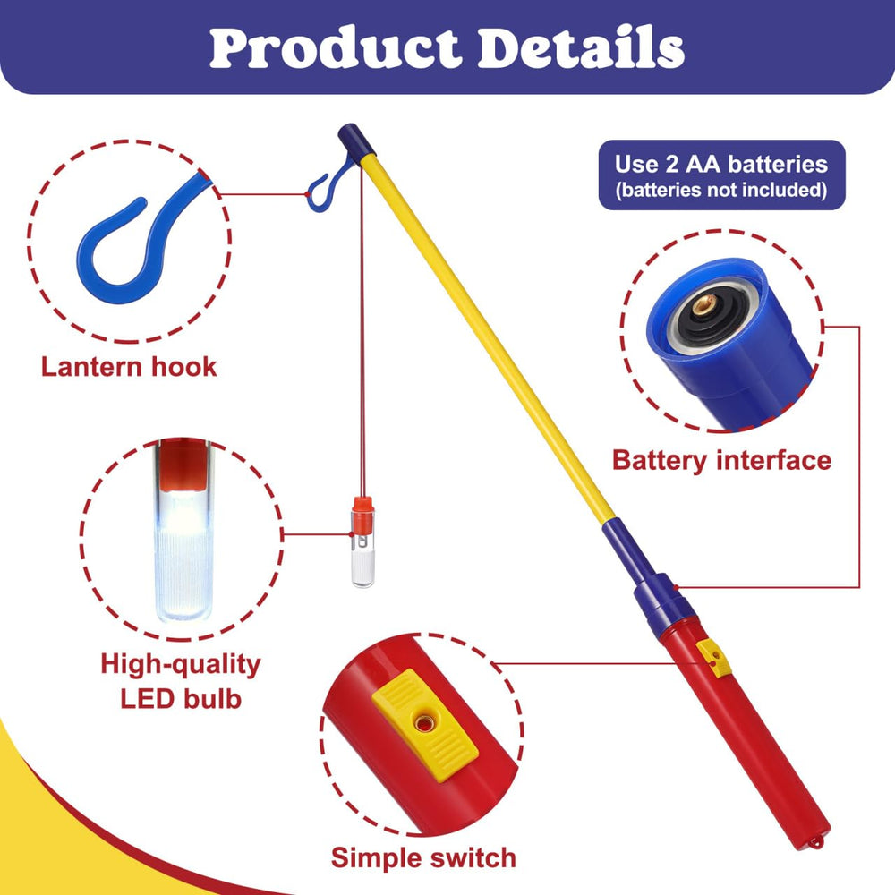 DOITOOL 39 cm LED stick enabling easy preparation of lighted lanterns
